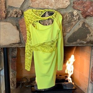 Lime Green Cocktail Dress